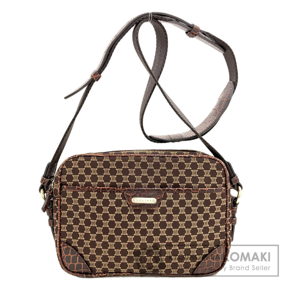 Celine Macadam shoulder bag canvas